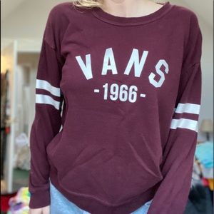 Vans crew neck sweatshirt